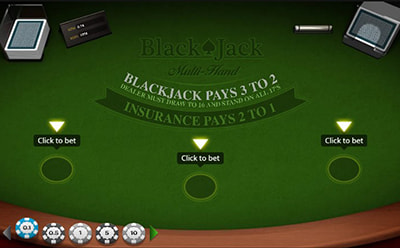 Blackjack Multihand iSoftBet