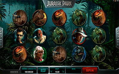 Caca-niqueis Jurassic Park Microgaming Betway