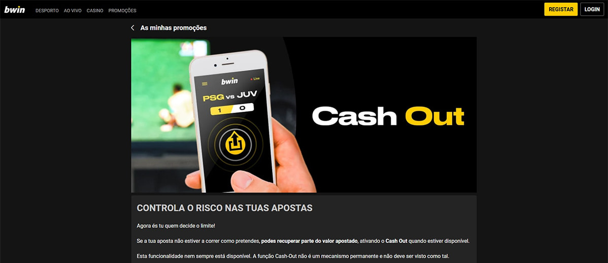 Outros jogos disponíveis na bwin