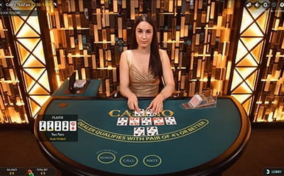 Casino Hold'em ao Vivo