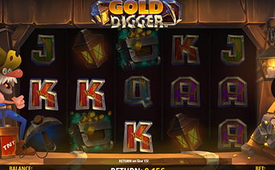 Gold Digger Slot Jogo Bónus