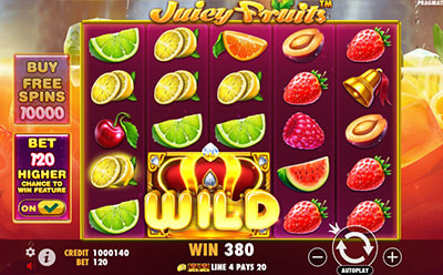 Juicy Fruits Slot Telemóvel
