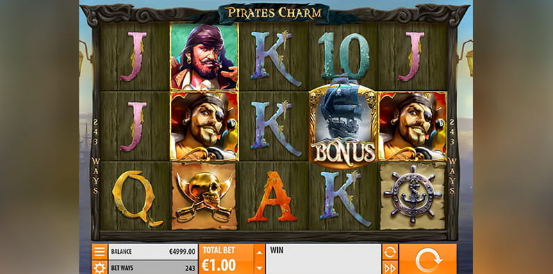Imagem da slot Pirate's Charm da Quickspin