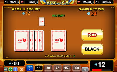 Rodadas Grátis Rise of Ra Slot