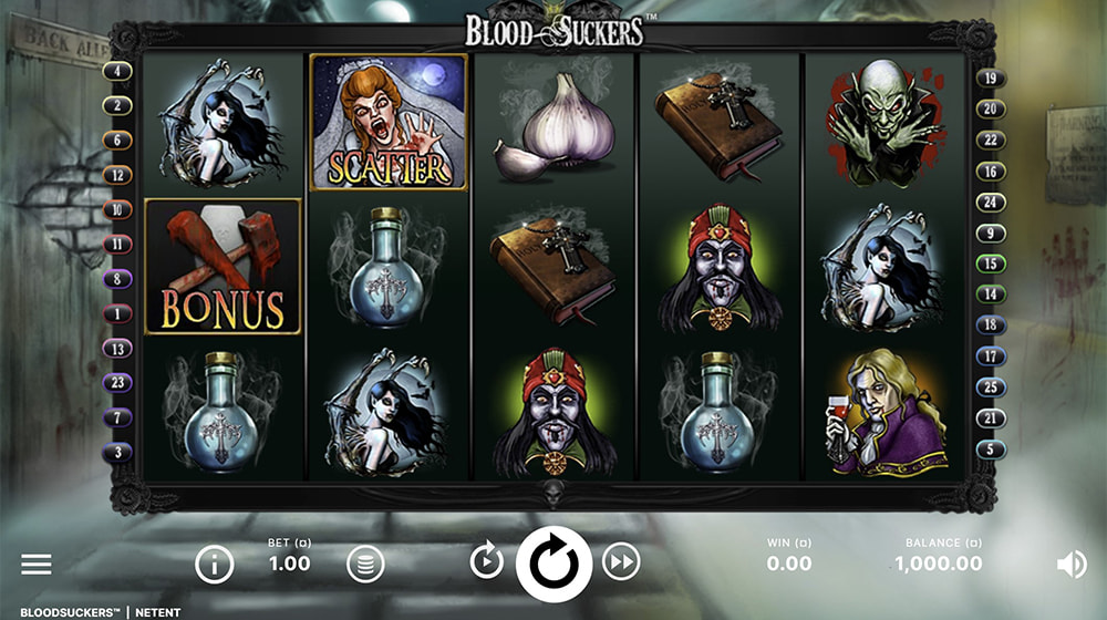 Slot Blood Suckers grátis: a versão demo