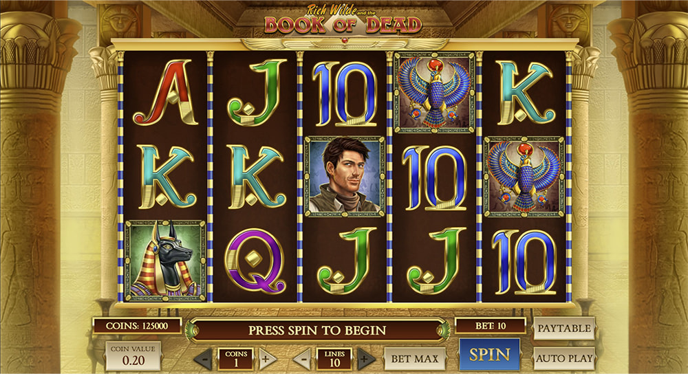 Slot Book of Dead grátis: a versão demo