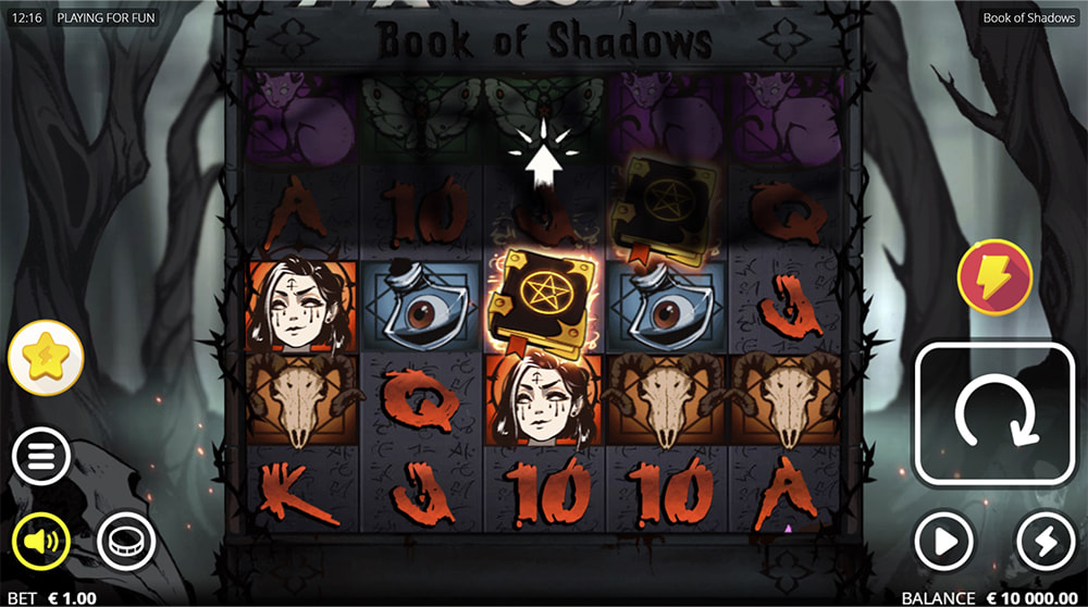 Slot Book of Shadows grátis: a versão demo