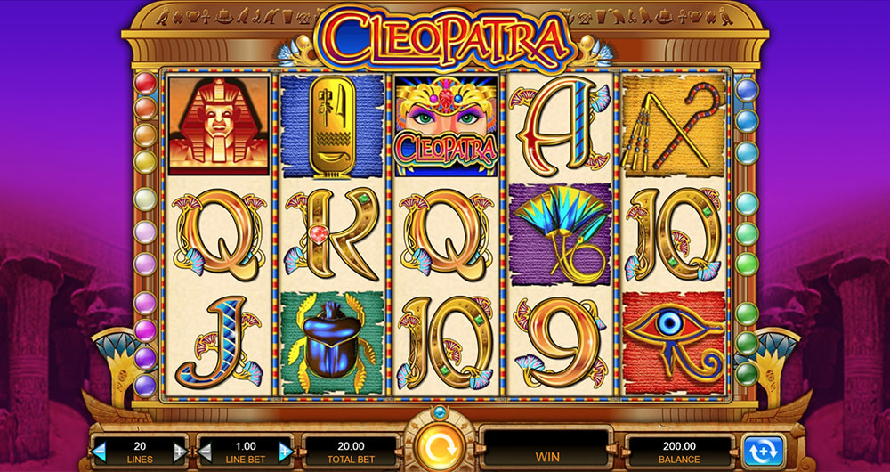 Slot Cleopatra grátis: a versão demo