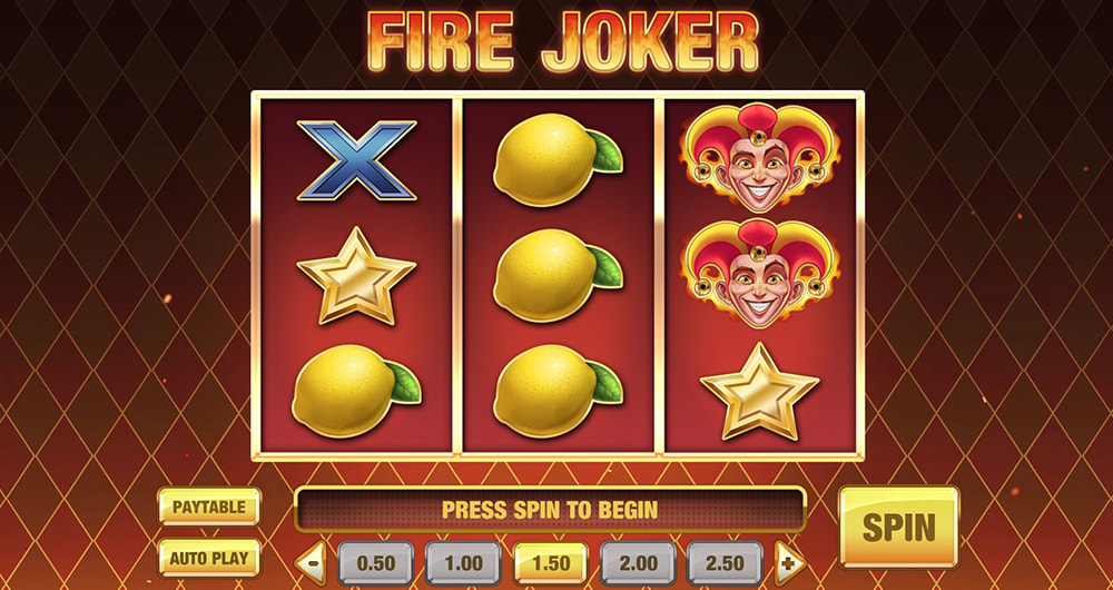 Slot Fire Joker grátis: a versão demo