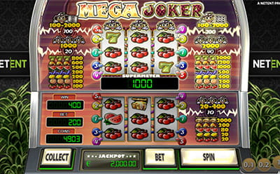 Supermeter da Slot Mega Joker