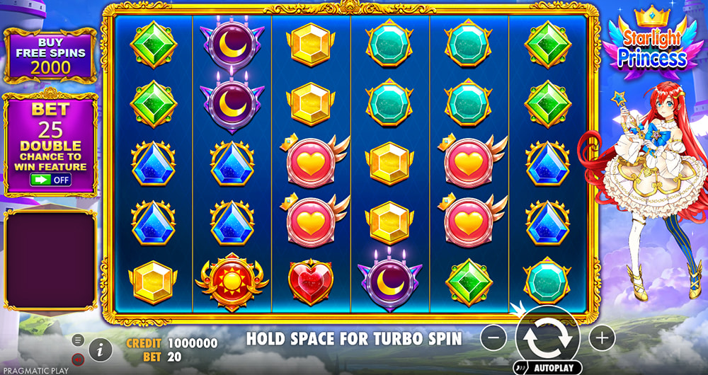 Slot Starlight Princess: a versão demo