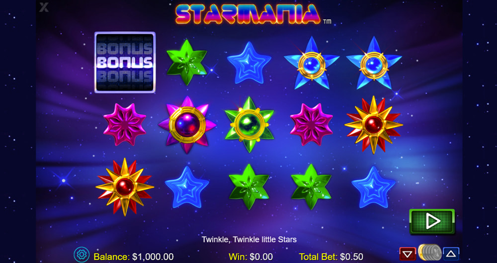 Slot Starmania: a versão demo