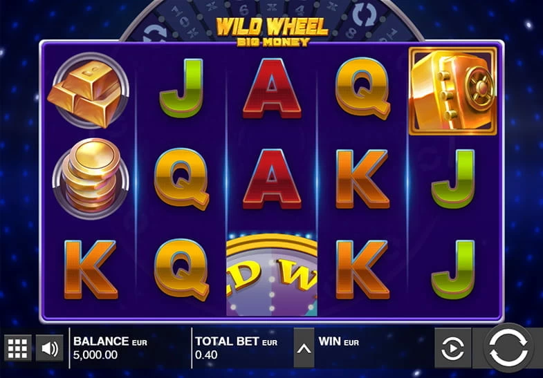 Slot Wild Wheels da Editora Push Gaming
