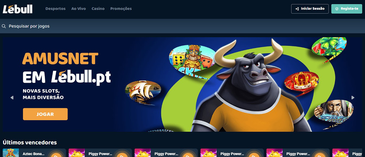 Slots online disponíveis no casino LeBull