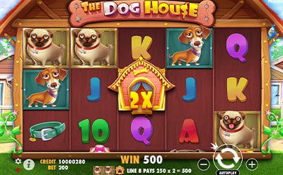 Jogo Bónus da Slot The Dog House