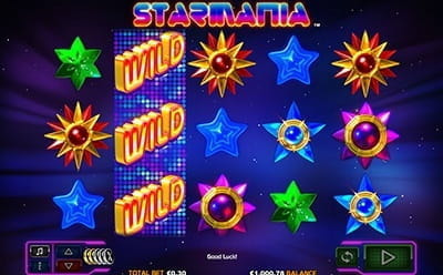 Wilds na Slot Starmania