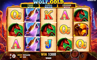 Wolf Gold Slot Jogo Bónus