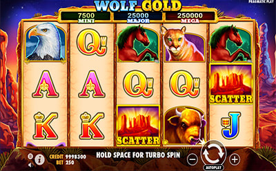 Wolf Gold Slot Giros Grátis