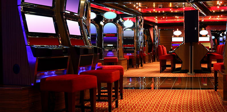 Sala de Casino à Noite