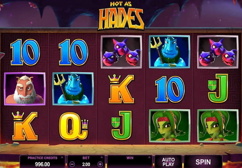 Slot Hot as Hades da Microgaming