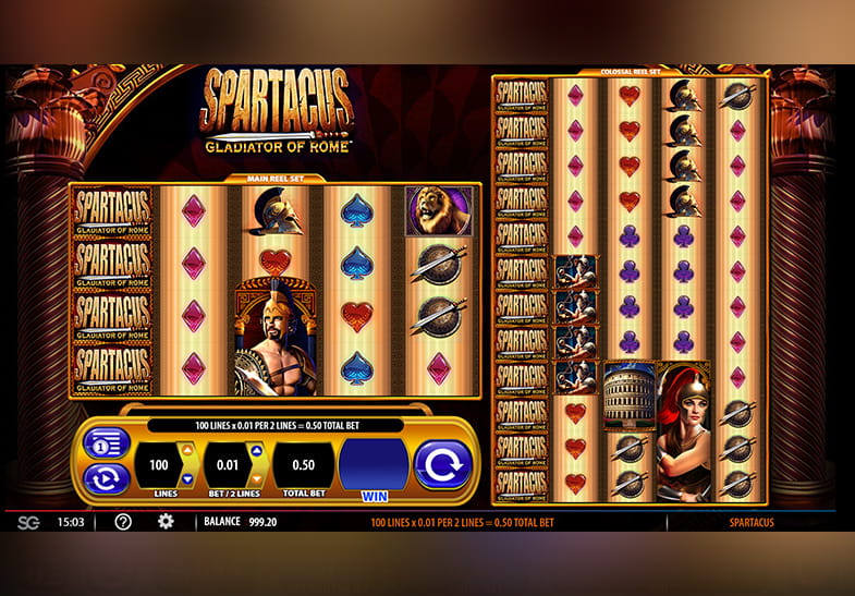 Slot Spartacus Gladiator of Rome