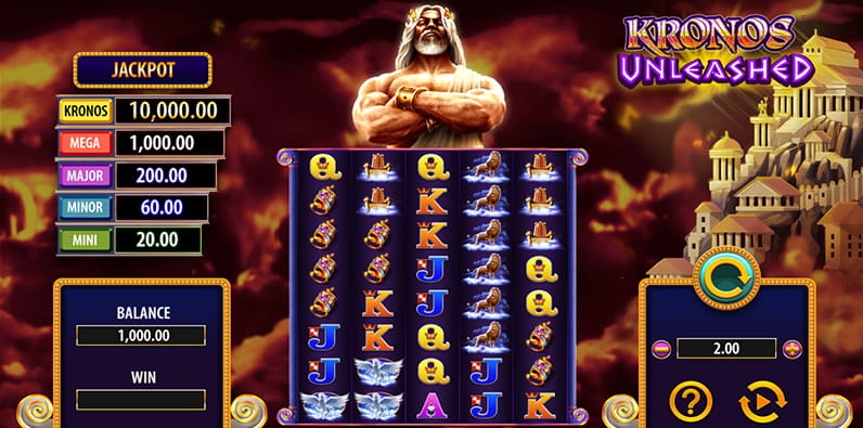 slot Online Kronos Unleashed da Editora SG Interactive