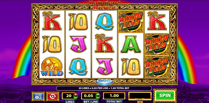 Slot Rainbow Riches da SG Interactive