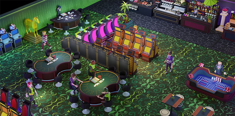 Jogo de Simulação Grand Casino Tycoon