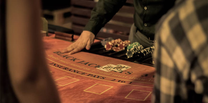 Jogos de Casino Como Blackjack São Dados a Mitos