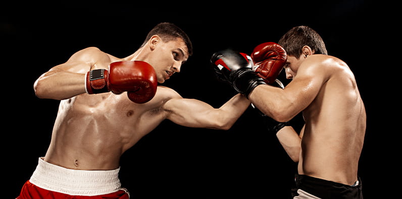 Como o Pugilista Abraça o Adversário