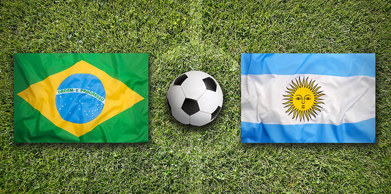 Futebol: Brasil vs Argentina 