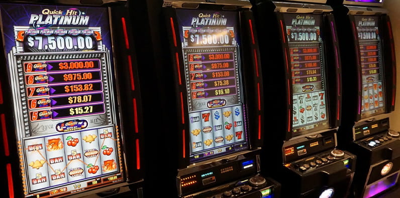 Perceba o que é uma slot machine que se pode jogar online. 